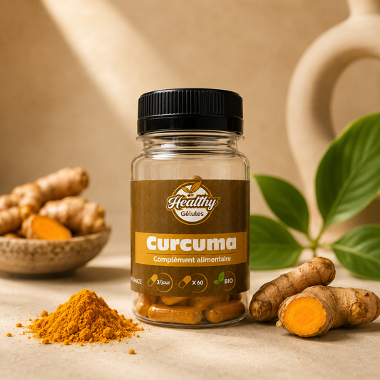 Curcuma Bio – Complément alimentaire (60 gélules)